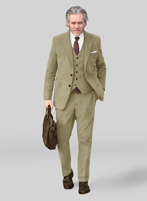 Fawn Corduroy Suit
