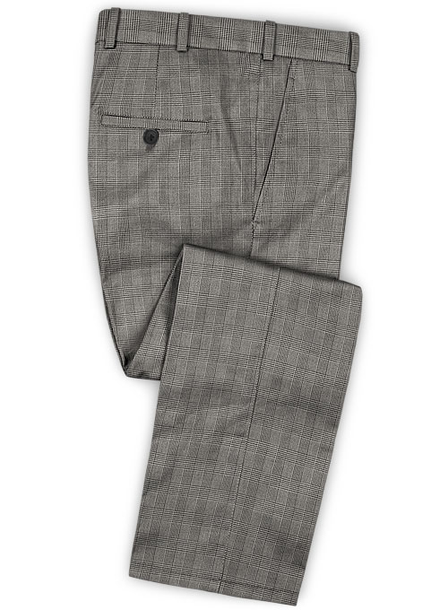 Glen Cotton Wool Stretch Suit