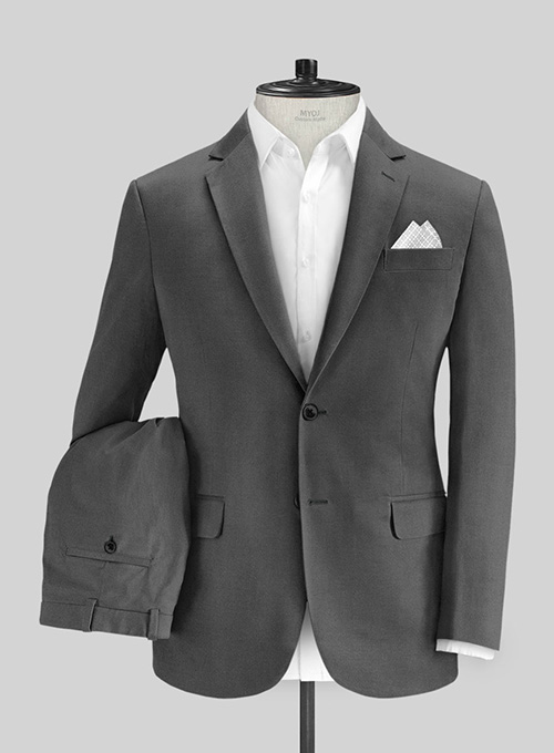 Gray Chino Suit