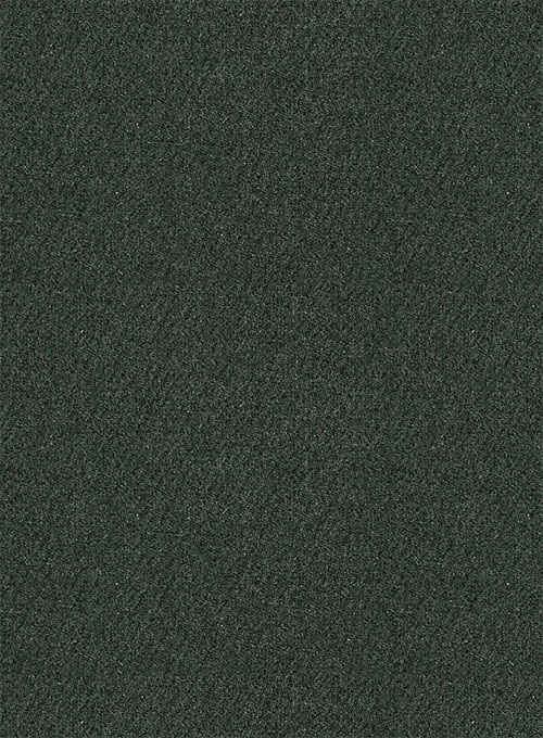 Green Heavy Tweed Overcoat