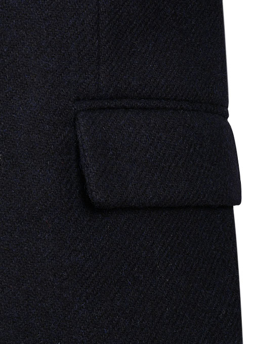 Harris Tweed Dark Blue Twill Jacket