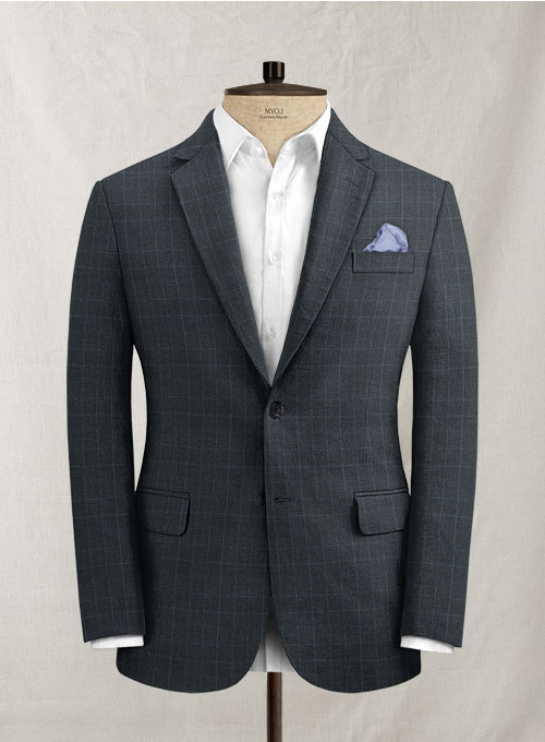 Italian Linen Lunia Checks Suit