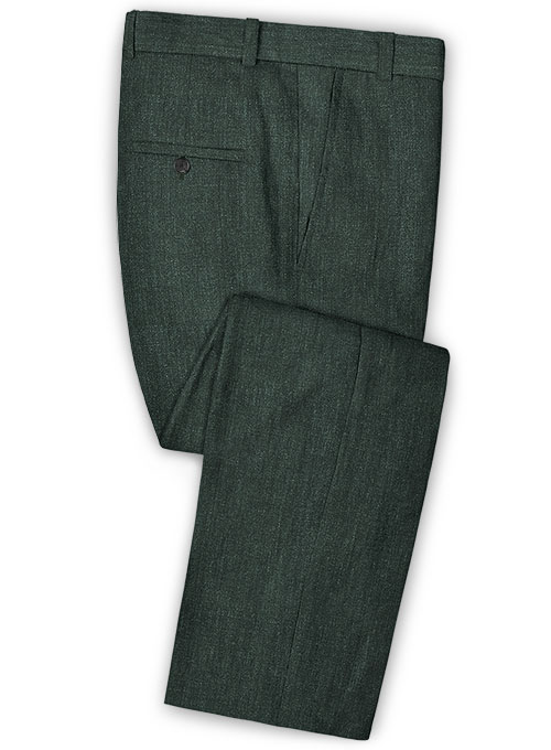 Italian Linen Spezia Green Suit