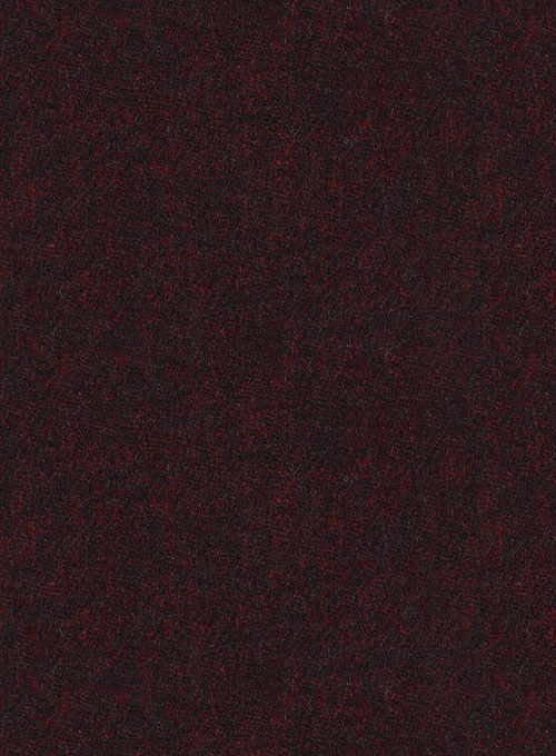 Italian Mahogany Red Tweed Suit