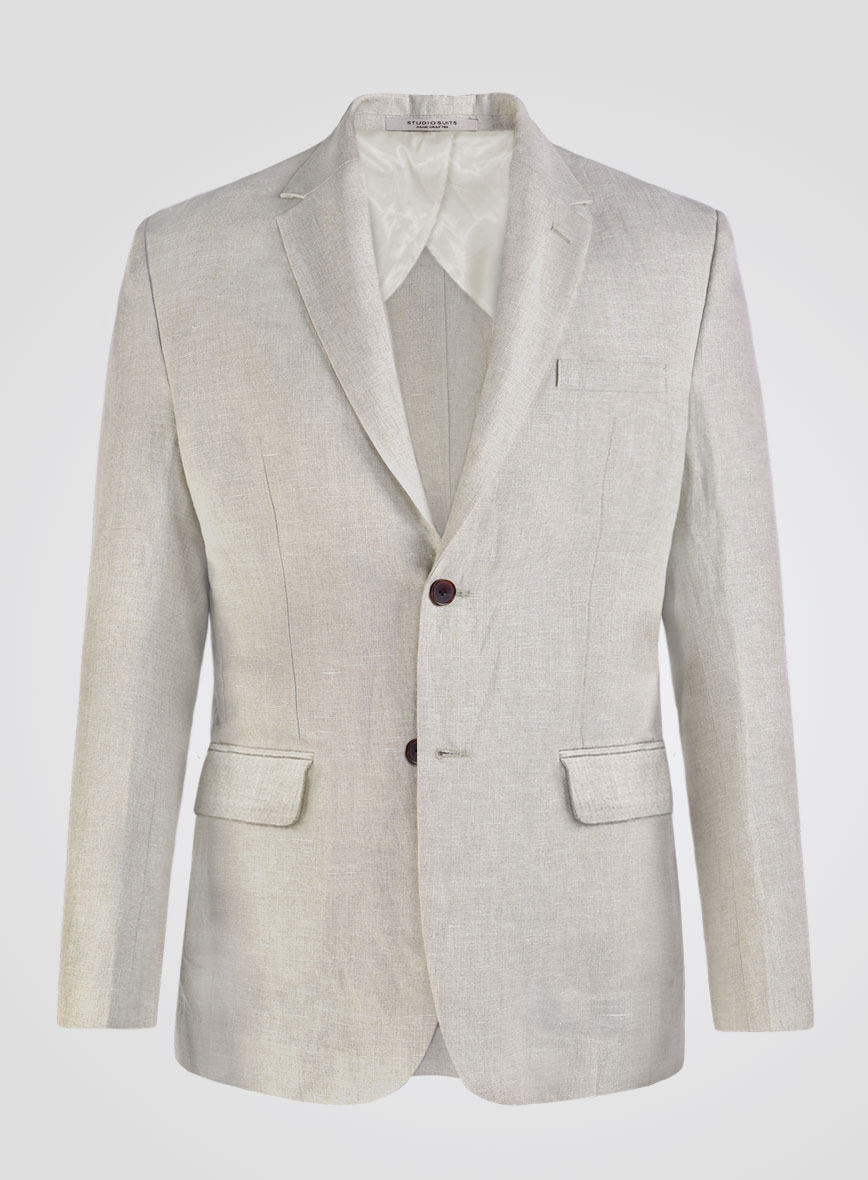 Italian Meadow Unstructured Linen Jacket