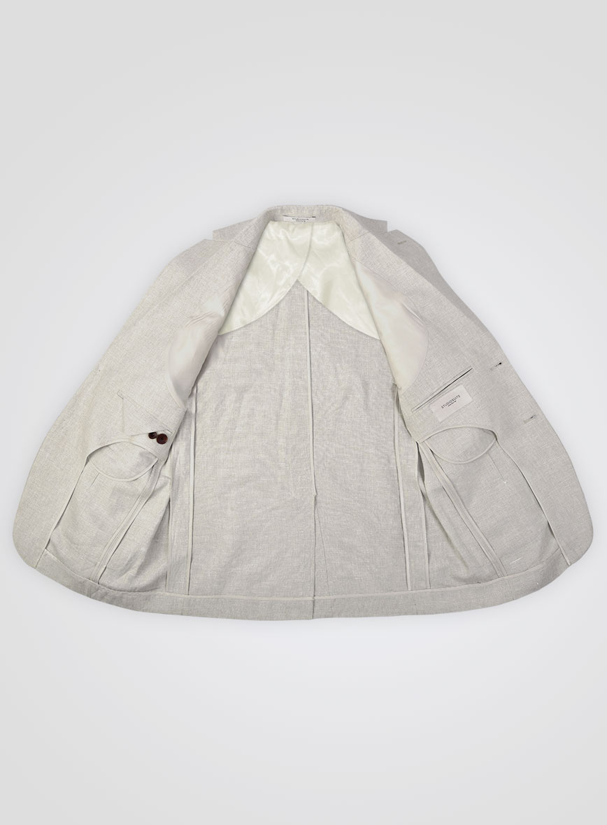 Italian Meadow Unstructured Linen Jacket