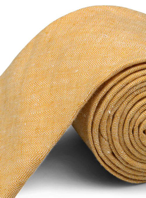 Italian Linen Tie - Orchid Sun