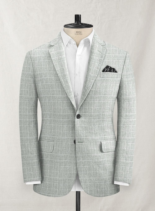 Italian Linen Lusso Gray Suit