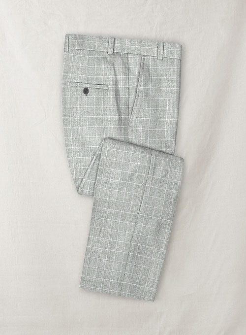 Italian Linen Lusso Gray Suit