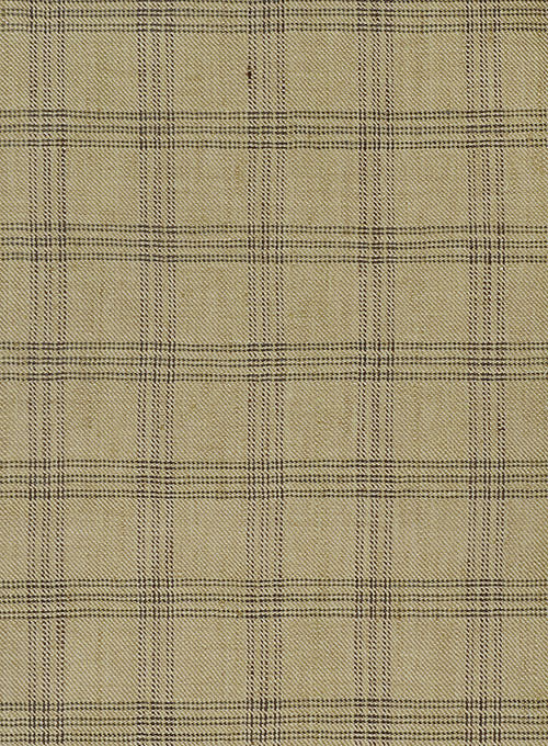 Italian Oatland Beige Linen Suit