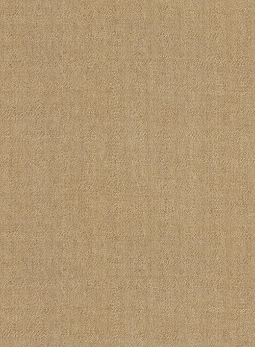 Khaki Flannel Wool Suit