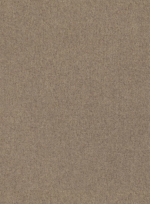 Light Weight Light Brown Tweed Pea Coat - Click Image to Close