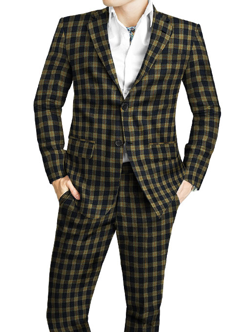 Linton Checks Tweed Suit