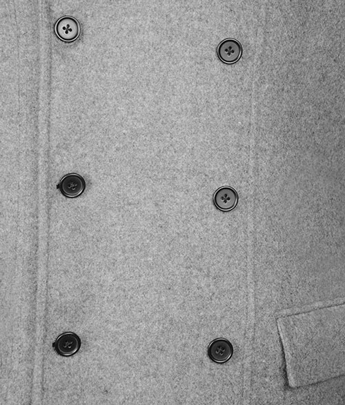 plain gray jacket