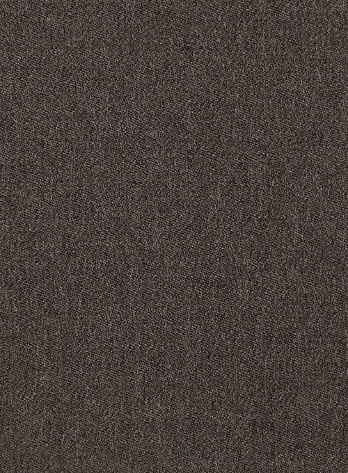 Light Weight Dark Brown Tweed Overcoat