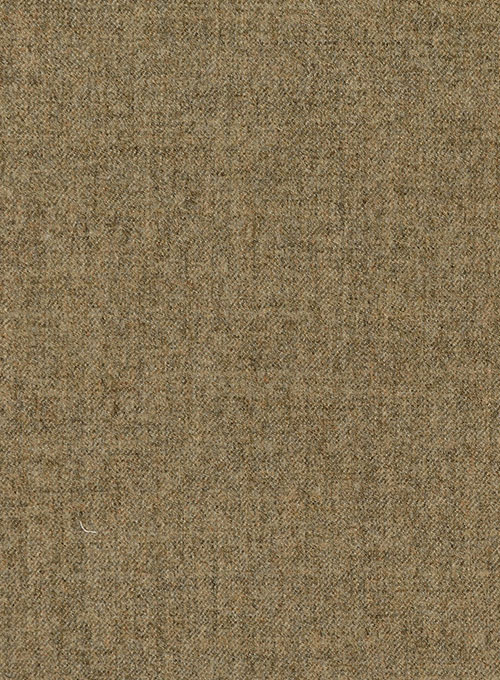 Light Weight Melange Brown Tweed Overcoat - Click Image to Close