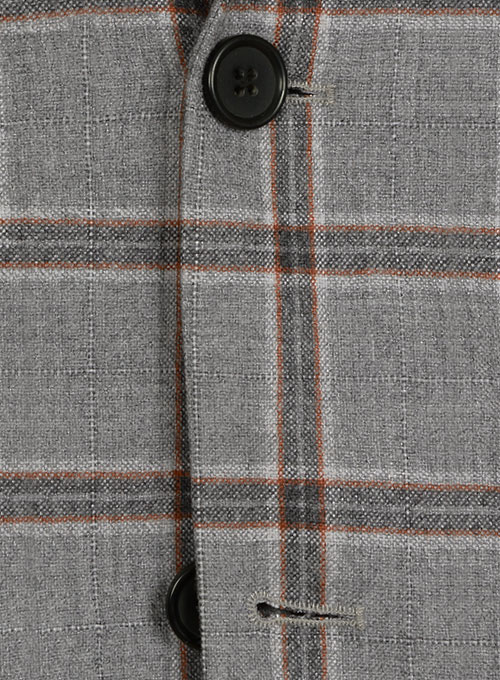 Light Weight Southrail Gray Tweed Jacket