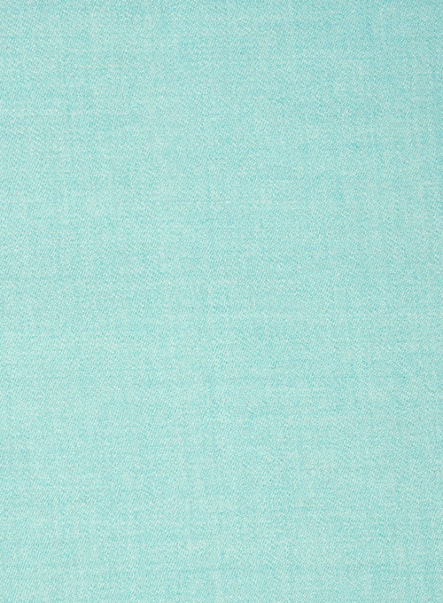 Melange Aqua Blue Tweed Suit