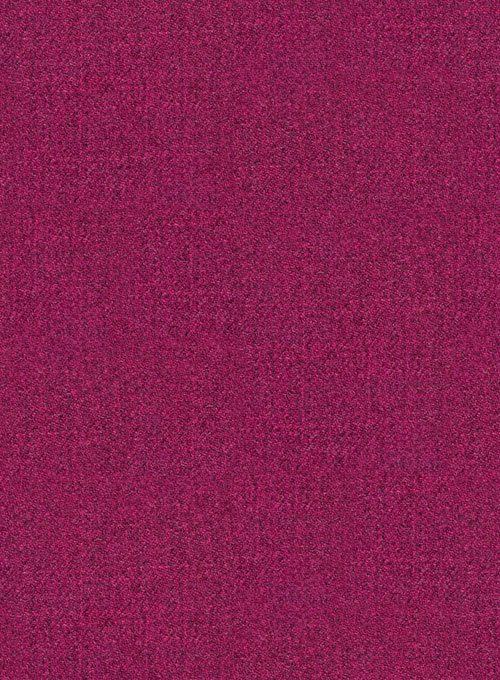 Melange Bubble Pink Tweed Pea Coat