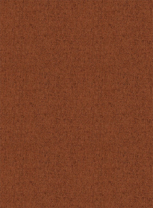 Melange Rust Tweed Overcoat