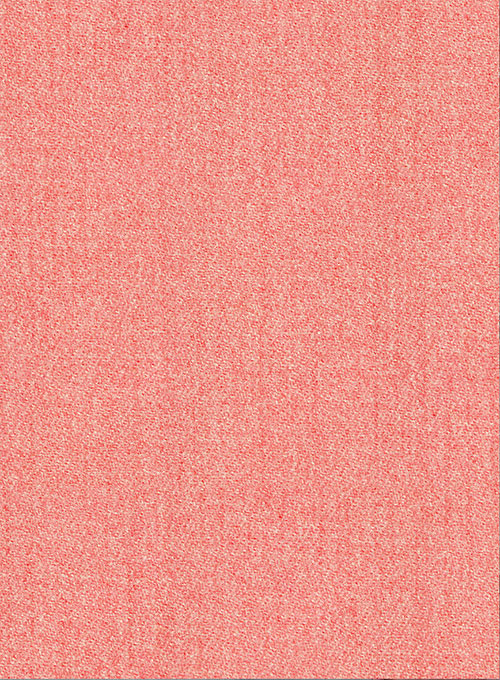 Melange Melon Tweed Pea Coat