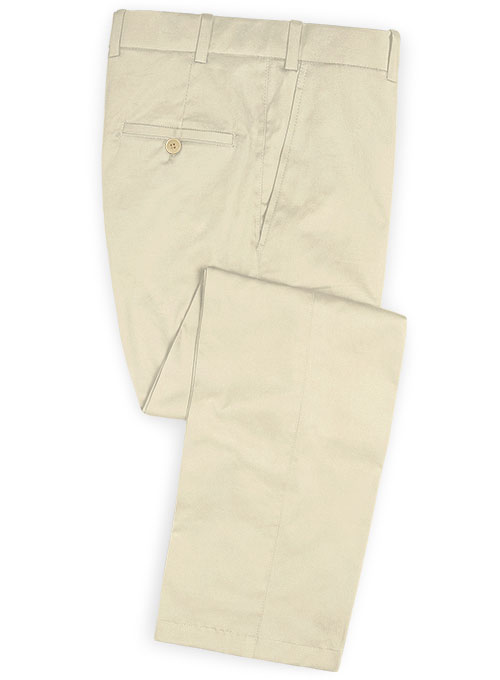 Mid Khaki Fine Twill Suit