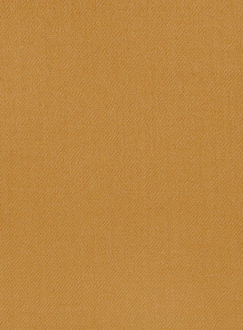 Naples Yellow Tweed Overcoat