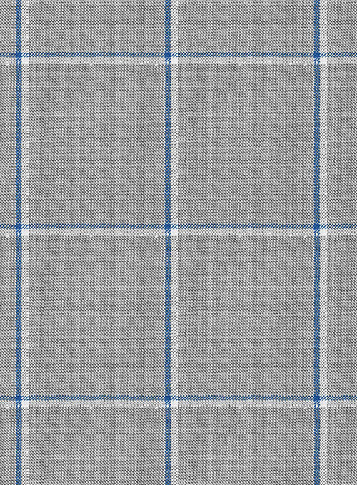 Napolean Aria Light Gray Wool Suit