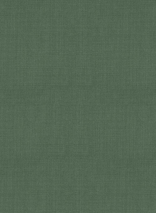 Napolean Moss Green Wool Suit