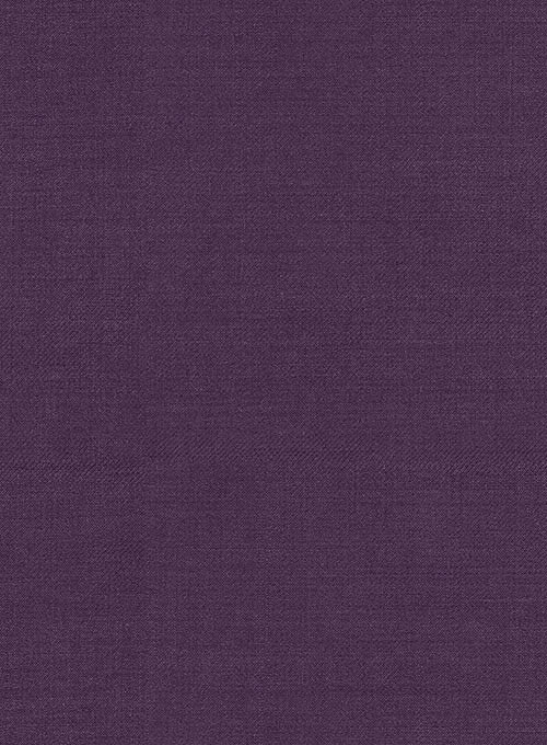 Napolean Purple Wool Tuxedo Suit