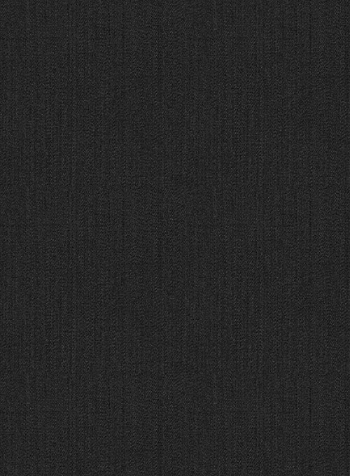 Napolean Sombre Black Wool Suit
