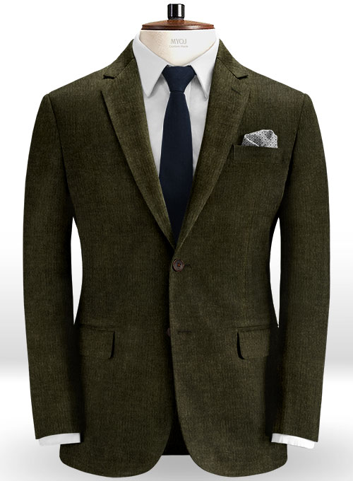 olive green women suit