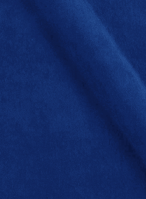 Pearl Blue Velvet Suit