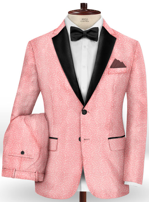 pink tuxedo suit