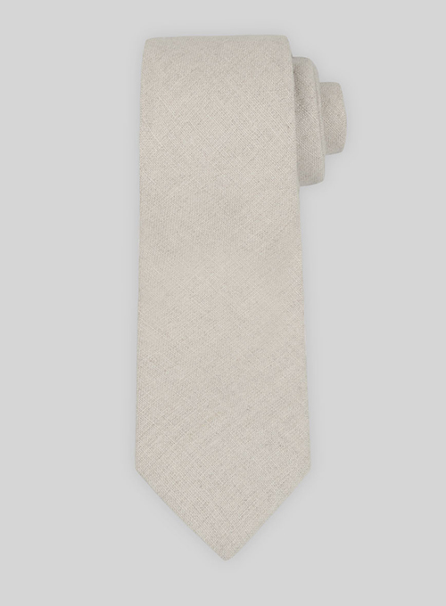 Linen Tie - Pure Barn Beige