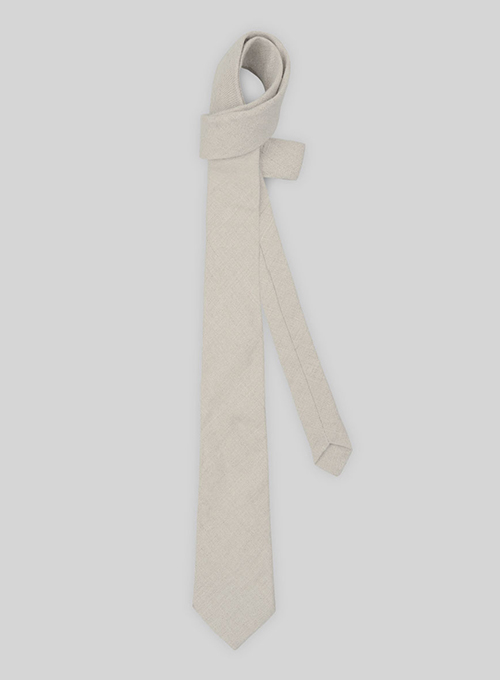 Linen Tie - Pure Barn Beige