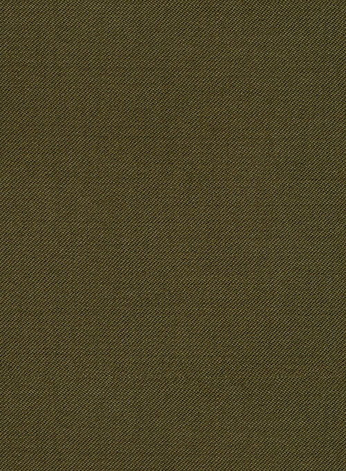 Reda Army Green Pure Wool Suit