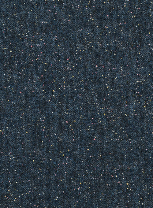 Robin Blue Flecks Donegal Tweed Overcoat