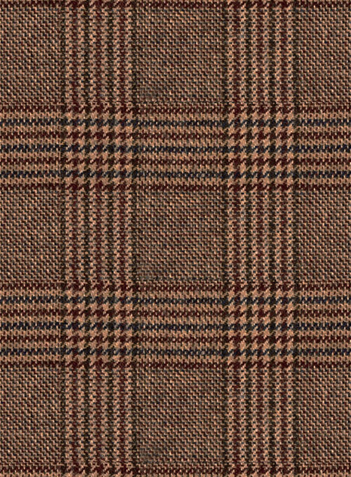 Roneo Checks Tweed Pea Coat