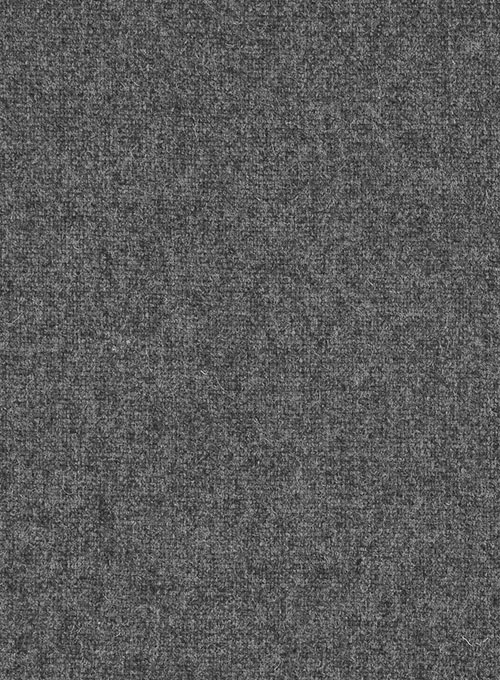 Rope Weave Gray Tweed Suit