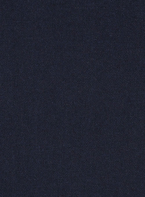 Rope Weave Blue Tweed Pea Coat