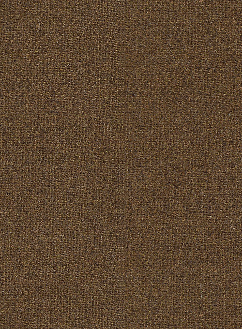 Royal Brown Heavy Tweed Overcoat