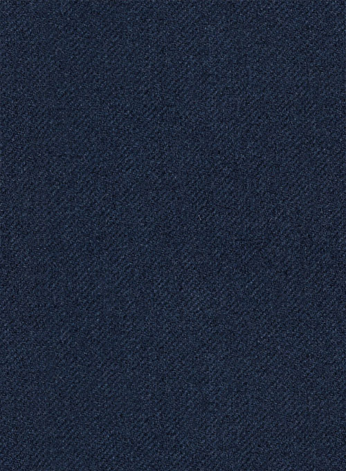 Royal Blue Heavy Tweed Suit