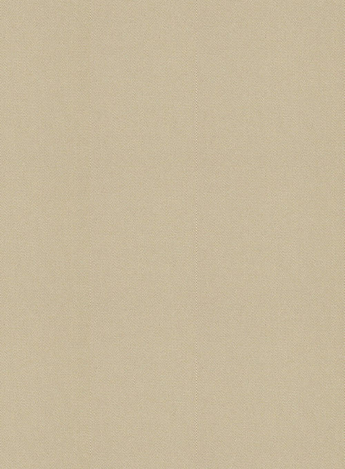 Sand Feather Cotton Canvas Stretch Suit