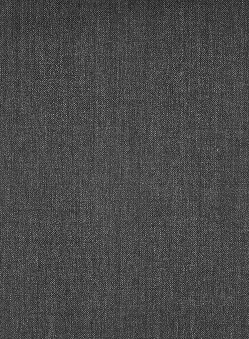Scabal Carbon Gray Wool Suit