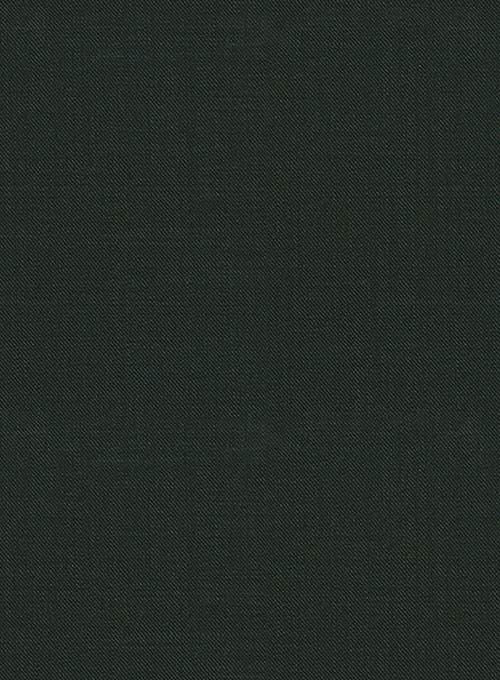 Scabal Dark Green Wool Suit