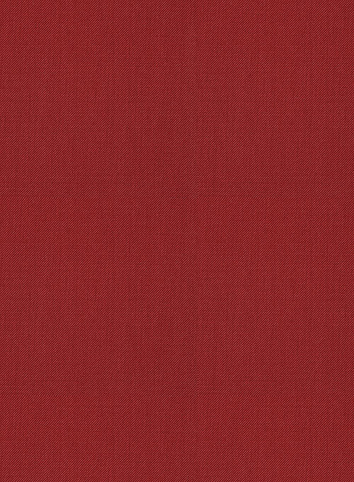 Scabal Ed Red Wool Suit