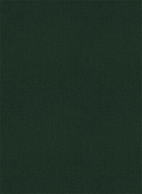 Scabal Forest Green Wool Suit