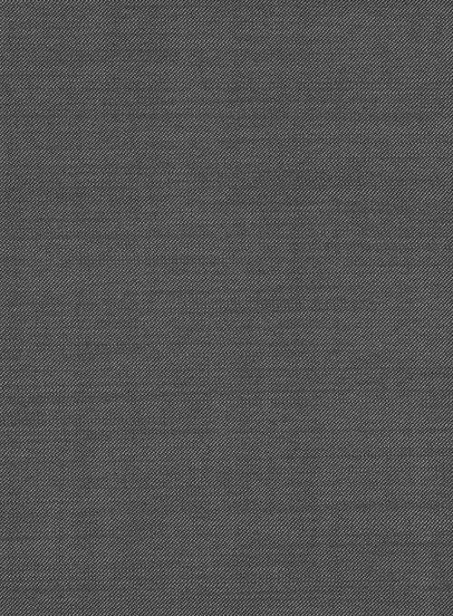 Scabal Gray Twill Pure Wool Suit