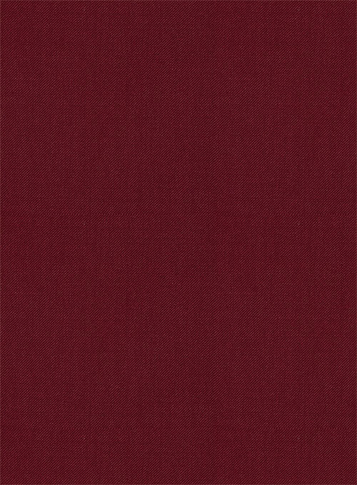 Scabal Maroon Wool Suit - Click Image to Close